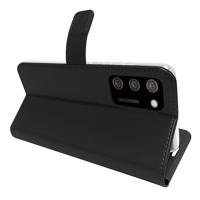 Valenta Book Case Gel Skin Samsung Galaxy A02s Black - thumbnail