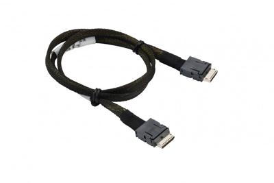 Supermicro CBL-SAST-0819 Serial Attached SCSI (SAS) kabel, 65 m, zwart - Serial Attached SCSI (SAS) kabel (65 m, OCuLink SFF-8611, OCuLink SFF-8611, recht, stekker/stekker)