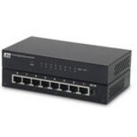 KTI Networks KGS-SOHO-8 ver. B Unmanaged Gigabit Ethernet Switch | 8 x 10/100/1000 Mbps ports - thumbnail