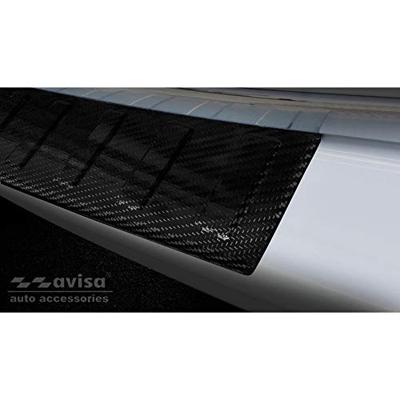 Echt 3D Carbon Bumper beschermer passend voor Volkswagen Transporter T6 2015- (met achterklep)Ã AV249243