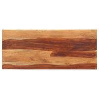 VidaXL Tafelblad 140x60x(2,5-2,7) cm massief acaciahout - thumbnail