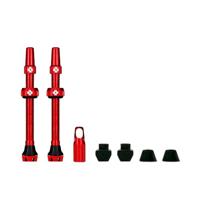 Muc-Off Muc off tubeless valve v2 sv (44mm) colour: red aluminium - thumbnail