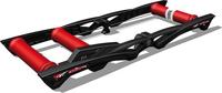 ELITE trainingsrol "arion mag" training roller arion mag black/red - thumbnail