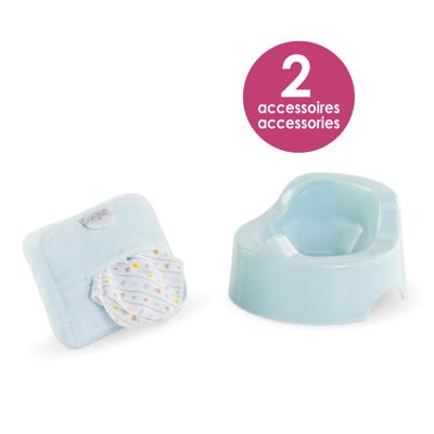 Corolle plaspotje en doekje