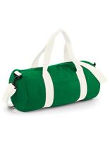 Atlantis BG140 Original Barrel Bag - Kelly-Green/Off-White - 50 x 25 x 25 cm - thumbnail