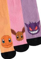 Pokémon - Colourful Sport Socks (3Pack) - thumbnail