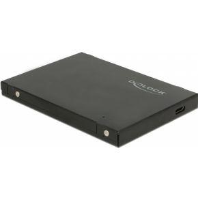Delock 42609 externe 2,5-inch behuizing voor M.2 NVMe PCIe SSD met USB 3.1 Gen 2 USB Type-C Delock 42609 externe 2,5-inch behuizing voor M.2 NVMe PCIe SSD met USB 3.1 Gen 2 USB Type-C