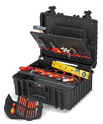Knipex Robust 34 Elektro Gereedschapskoffer (gevuld) 26-delig Electricien