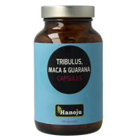 Hanoju Tribulus maca guarana extract 90 Vegetarische capsules - thumbnail