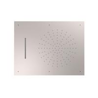 Hoofddouche Tres Plafond met Waterval 50x65 cm Staal - thumbnail