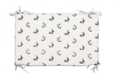 Pericles boxbumper Nero 320 x 30 cm wit/zwart