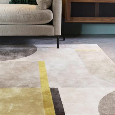 Zuiver Vloerkleed 'Hilton' 200 x 290cm, kleur Grijs/Geel Zuiver Vloerkleed 'Hilton' 200 x 290cm, kleur Grijs/Geel