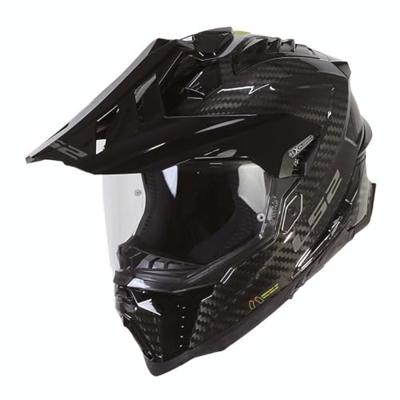 LS2 endurohelm "mx701 explorer alter", uitneembaar en wasbaar, rescue wangkussentjes, micrometrische sluiting, verwijderbare helmtop, voorbereiding voor helmcommunicatie, pinlock 70 maxvision™. helmet mx701 explorer alter s bl./white matt - thumbnail
