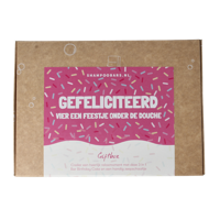 Giftbox gefeliciteerd 1 Set - thumbnail