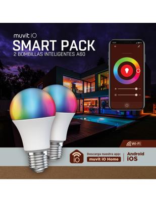 Smart Gloeilamp Muvit iO 9 W E27 800 lm Wi-Fi LED 2700 K 6500 K