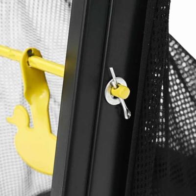 VidaXL Airsoft doel zwart 19 x 26 x 25 cm kunststof