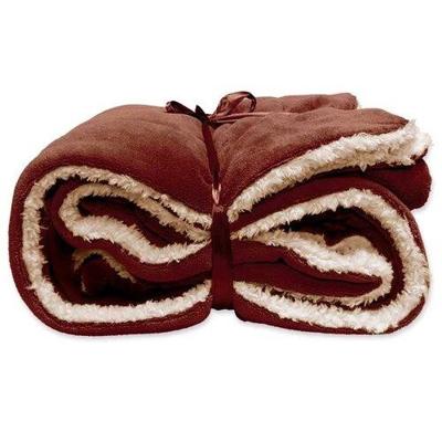 Unique Living Unique Living Plaid Lars 150x200cm marsala