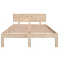 Bedframe massief grenenhout 120x200 cm - thumbnail