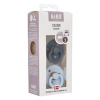 BIBS Fopspeen 18+ Maanden Iron/Baby Blue - thumbnail