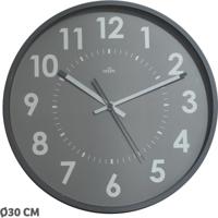 Orium by CEP wandklok, quartz, diameter 30 cm, grijs - thumbnail
