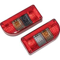 SecoRüt Aanhangerverlichtingsset Geïntegreerde HD-achteruitrijcamera, Knipperlicht, Remlicht, Kentekenverlichting, Mistachterlicht, Achteruitrijlicht, - thumbnail