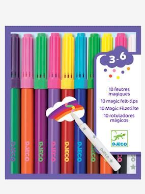 10 magische viltstiften DJECO multi-gekleurd 10 magische viltstiften DJECO multi-gekleurd