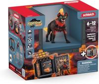 schleich ELDRADOR CREATURES BattleCave lavahyena 42674 - thumbnail