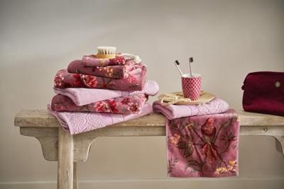 Pip Studio Pip Studio Soft Zellige handdoek Lila 55x100 cm