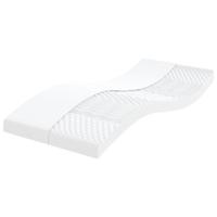 Schuimmatras 7 zones hardheid 20 ILD 80x200 cm wit - thumbnail