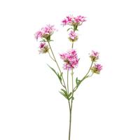 Basic Kunstbloem paarse verbena 68 cm - thumbnail