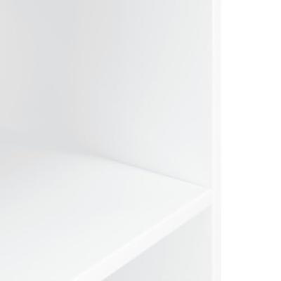 VidaXL Aquariumstandaard 60x30x60 cm bewerkt hout wit - thumbnail