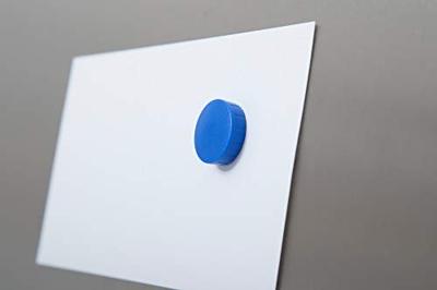 MAUL magneet Solid, 24 mm, trekkracht 600 gr, doos van 10 stuks, blauw MAUL magneet Solid, 24 mm, trekkracht 600 gr, doos van 10 stuks, blauw