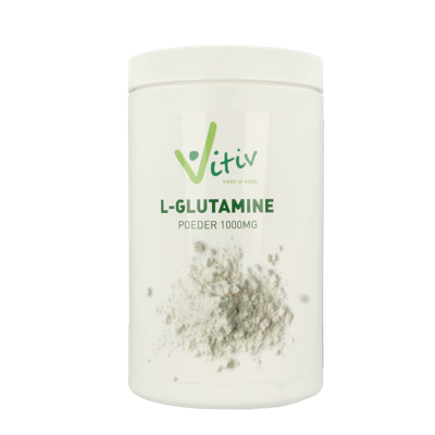 Vitiv L-Glutamine poeder 500 Gram Vitiv L-Glutamine poeder 500 Gram