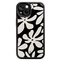 iPhone 13 zwarte case - Noir bloom - thumbnail