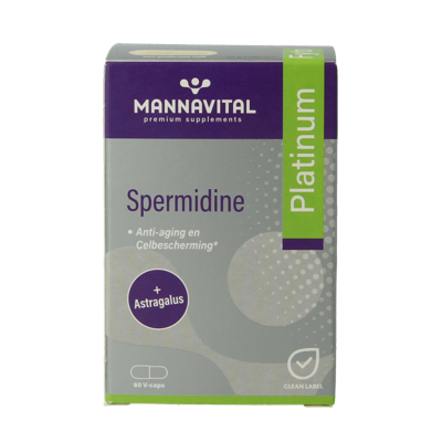 Mannavital Spermidine platinum 60 Vegetarische capsules