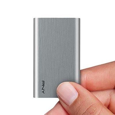 ELITE - Solid state drive - 960 GB - extern (draagbaar) - USB 3.1 Gen 1 - opgeruwd zilver