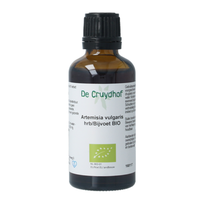 Artemisia vulgaris herb/bijvoet tinctuur bio 50 Milliliter