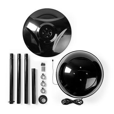 Nedis HTPA16EBK Terrasverwarmer Met Paal 200 Cm 1500 W Ip34 Nedis HTPA16EBK Terrasverwarmer Met Paal 200 Cm 1500 W Ip34