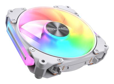 COUGAR Gaming CF-APR12HW-RGB Computer behuizing Ventilator 12 cm Wit 1 stuk(s) COUGAR Gaming CF-APR12HW-RGB Computer behuizing Ventilator 12 cm Wit 1 stuk(s)