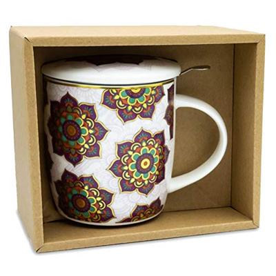 Theemok Set Mandala Rood