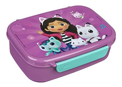 Gabby's Dollhouse Lunchbox Roze/Groen Gabby's Dollhouse Lunchbox Roze/Groen