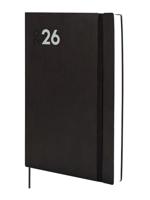 Agenda Finocam Zwart 16,5 x 24 cm - thumbnail