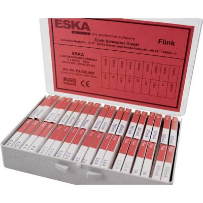 ESKA Buiszekering assortiment (Ø x l) 5 mm x 20 mm Snel -F- Inhoud 360 onderdelen