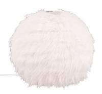 Trio Stoffen tafellampFurry crème Ø 30cm - R51581001 - thumbnail