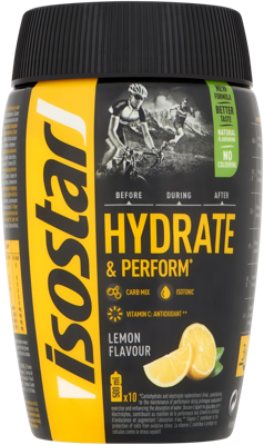Isostar Sportdrank Poeder Hydrate & Perform Lemon Isostar Sportdrank Poeder Hydrate & Perform Lemon