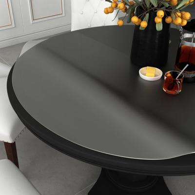 VidaXL Tafelbeschermer ø80 cm 1,6 mm pvc mat VidaXL Tafelbeschermer ø80 cm 1,6 mm pvc mat