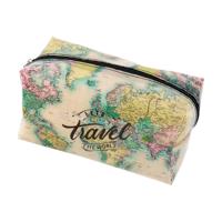 I-total Etui Maps 18 X 10 X 10 Cm Beige - thumbnail