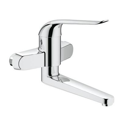 GROHE Euroeco Special wandkraan met draaibare uitloop 21,9cm chroom 32772000