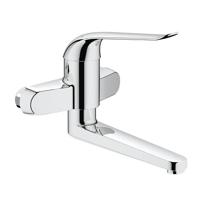 GROHE Euroeco Special wandkraan met draaibare uitloop 21,9cm chroom 32772000 - thumbnail
