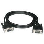 C2G - Nulmodem-kabel - DB-9 (V) naar DB-9 (V) - 5 m - zwart